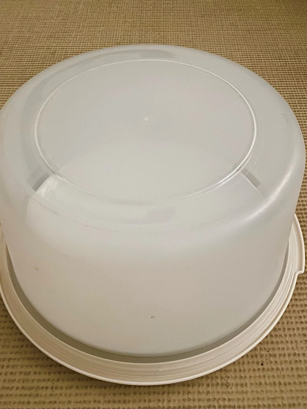 Rubbermaid Servin' Saver Round Cake Carrier & Pier 1 Cake Plate. What A Combo.